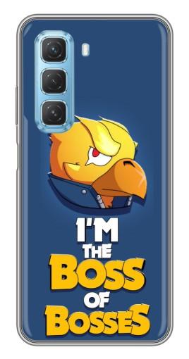 Чехол с картинкой "Gold Boss" для Infinix Hot 50 5G