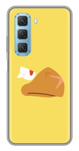 Чехол с печатью "Gold Crow" для Infinix Hot 50 5G