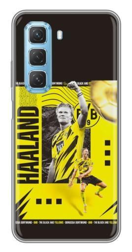 Чехол с картинкой "Golden Haaland" для Infinix Hot 50 5G