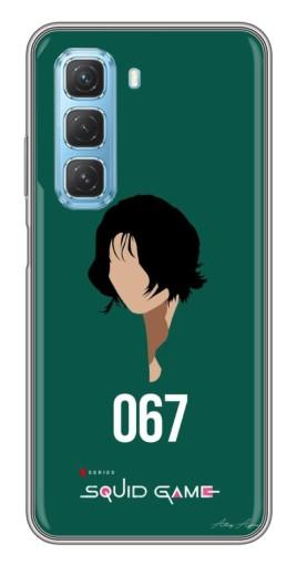 Чехол с картинкой "Игрок 067" для Infinix Hot 50 5G