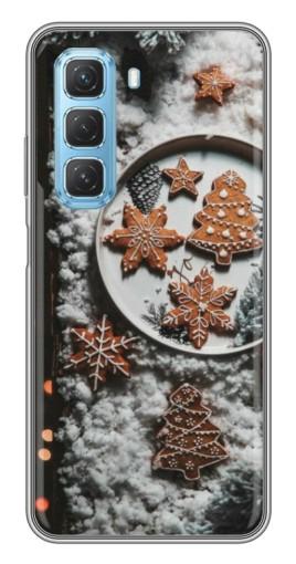 Силиконовый чехол с изображением "Имбирные пряники" для Infinix Hot 50 5G