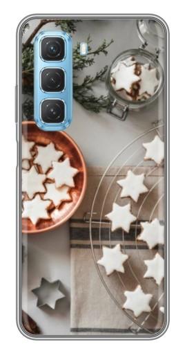 Чехол с печатью "Имбирные звездочки" для Infinix Hot 50 5G