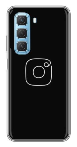 Чехол с печатью "Инстаграм" для Infinix Hot 50 5G