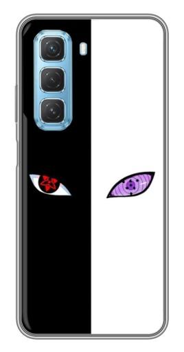 Чехол с принтом "Итачи глаза" для Infinix Hot 50 5G