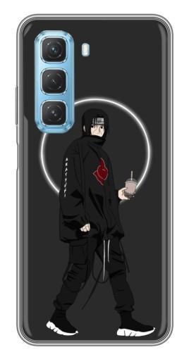 Силиконовый чехол с изображением "Итачи с напитком" для Infinix Hot 50 5G