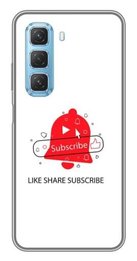 Силиконовый чехол с изображением "Колокольчик" для Infinix Hot 50 5G