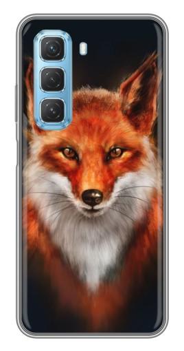 Чехол с печатью "Красивая лиса" для Infinix Hot 50 5G