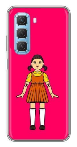 Чехол с печатью "Кукла" для Infinix Hot 50 5G