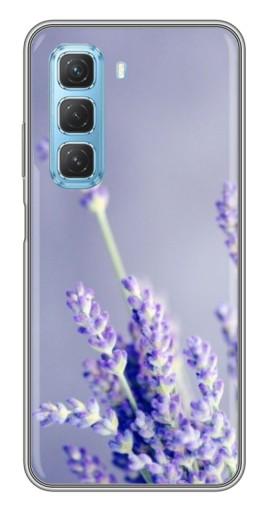 Силиконовый чехол с изображением "Лаванда вблизи" для Infinix Hot 50 5G