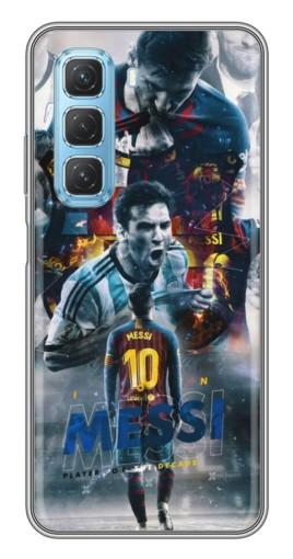 Чехол с принтом "Легендарный Месси" для Infinix Hot 50 5G