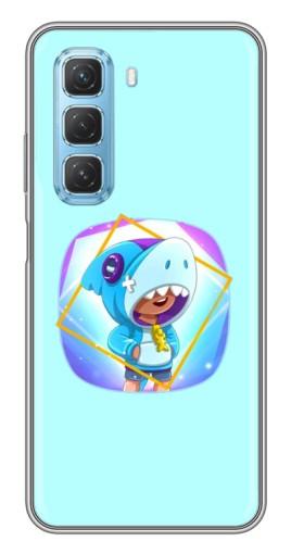 Чехол с печатью "Леон Акула" для Infinix Hot 50 5G