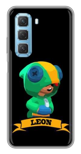 Чехол с печатью "LEON" для Infinix Hot 50 5G