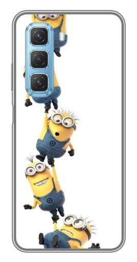 Чехол с печатью "Лесенка" для Infinix Hot 50 5G