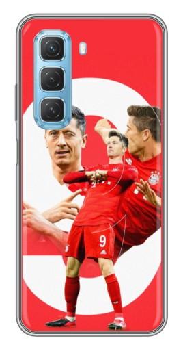 Чехол с принтом "Левандовски" для Infinix Hot 50 5G