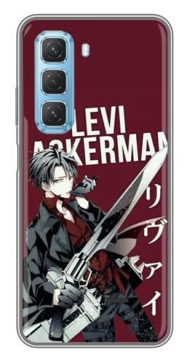 Чехол с картинкой "levi Ackerman" для Infinix Hot 50 5G