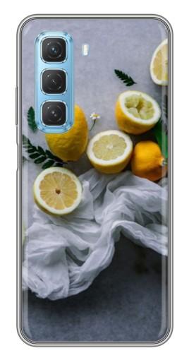 Силиконовый чехол с изображением "Лимонное настроение" для Infinix Hot 50 5G