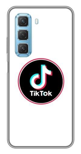 Чехол с печатью "Лого Тик Ток" для Infinix Hot 50 5G