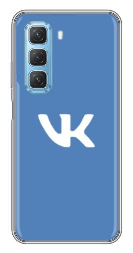 Чехол с картинкой "Лого ВК" для Infinix Hot 50 5G