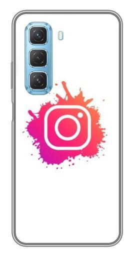 Чехол с принтом "Логотип Инсты" для Infinix Hot 50 5G