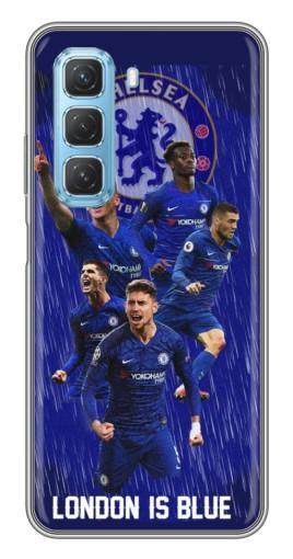 Чехол с печатью "London is Blue" для Infinix Hot 50 5G