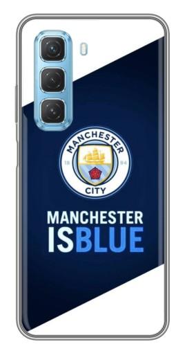 Чехол с принтом "Manchester is Blue" для Infinix Hot 50 5G