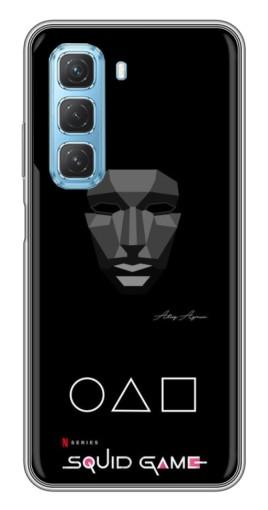 Чехол с печатью "Маска фронтмена" для Infinix Hot 50 5G