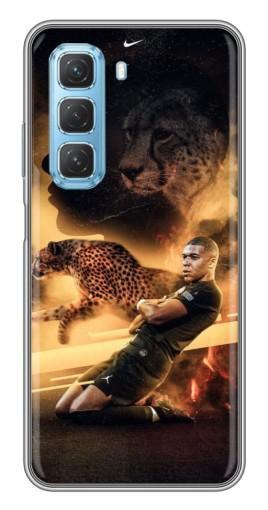 Чехол с картинкой "Мбаппе пантера" для Infinix Hot 50 5G