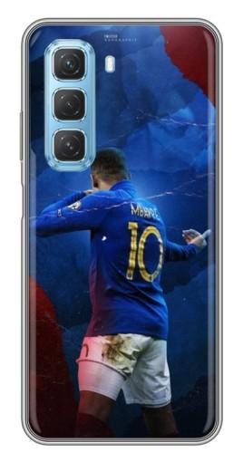 Чехол с принтом "Мбаппе в Франции" для Infinix Hot 50 5G