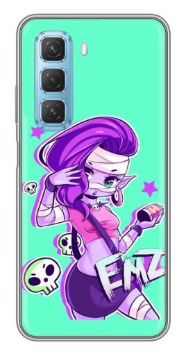 Чехол с картинкой "Милая Emz" для Infinix Hot 50 5G