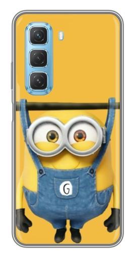 Силиконовый чехол с изображением "Миньон повис" для Infinix Hot 50 5G