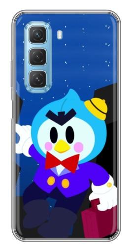 Чехол с печатью "Мистер Пи с чемоданчиком" для Infinix Hot 50 5G
