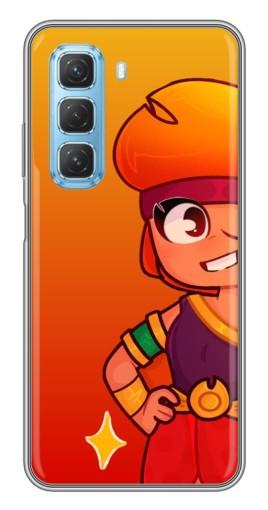 Чехол с картинкой "Мультяшная Амбер" для Infinix Hot 50 5G