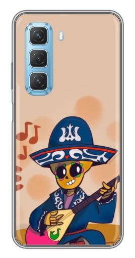 Чехол с картинкой "Музыкант Poco" для Infinix Hot 50 5G