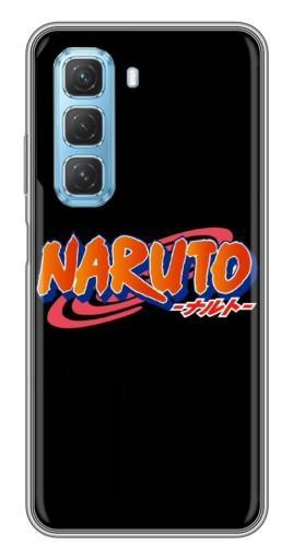 Чехол с печатью "Надпись Naruto" для Infinix Hot 50 5G