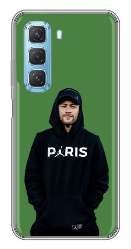 Силиконовый чехол с изображением "Неймар Paris" для Infinix Hot 50 5G