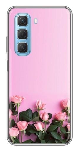 Чехол с печатью "Нежные розы" для Infinix Hot 50 5G