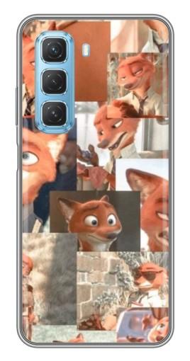 Чехол с принтом "Ник Крутихвост" для Infinix Hot 50 5G