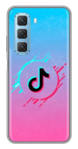 Силиконовый чехол с изображением "Нота ТикТок" для Infinix Hot 50 5G