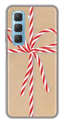 Чехол с картинкой "Новогодний подарок" для Infinix Hot 50 5G