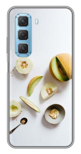 Чехол с картинкой "Обед из дынь" для Infinix Hot 50 5G