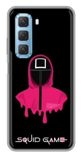 Чехол с печатью "Охранник с Квадратом" для Infinix Hot 50 5G
