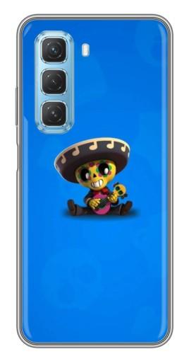 Чехол с картинкой "Poco с гитарой" для Infinix Hot 50 5G