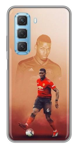 Чехол с принтом "Pogba с Манчестера" для Infinix Hot 50 5G