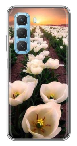 Чехол с картинкой "Поле тульпанов " для Infinix Hot 50 5G