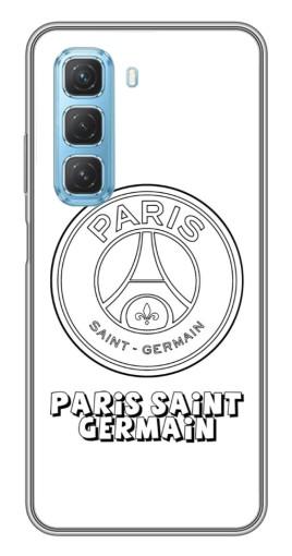 Силиконовый чехол с изображением "PSG логотип" для Infinix Hot 50 5G