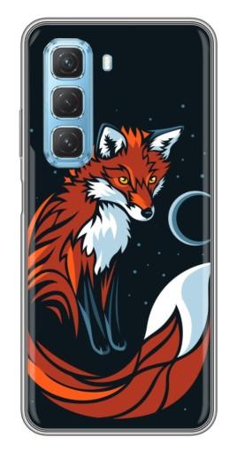 Чехол с печатью "Рыжая лиса" для Infinix Hot 50 5G