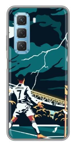 Чехол с картинкой "Ronaldo празднование" для Infinix Hot 50 5G