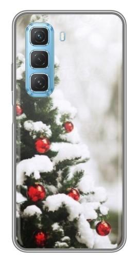 Чехол с принтом "Рождественская елка" для Infinix Hot 50 5G
