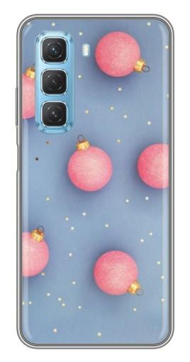 Чехол с печатью "Розовые шары" для Infinix Hot 50 5G