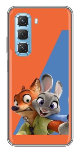 Чехол с печатью "Селфи" для Infinix Hot 50 5G